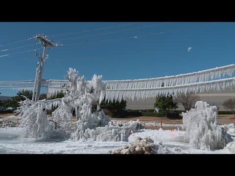 North Texans deal with busted pipes and freezing temperatures