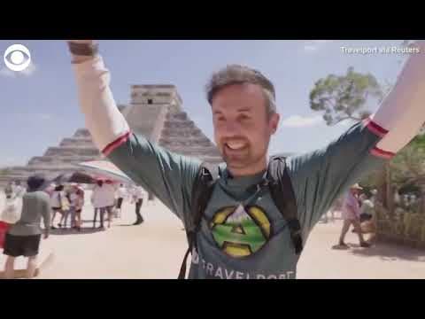 Man sets Guinness World Record by visiting all Seven Wonders of the World in seven days