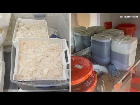 31 kilos of meth found during north Houston drug bust, DEA says
