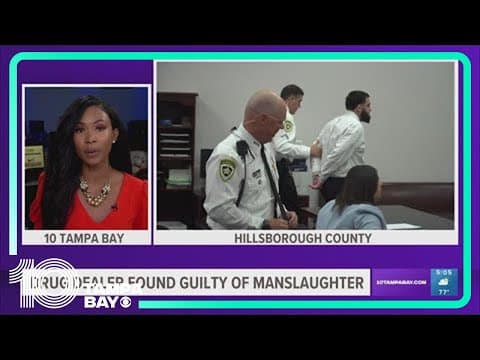 Drug dealer found guilty of manslaughter after sale leads to deadly overdose