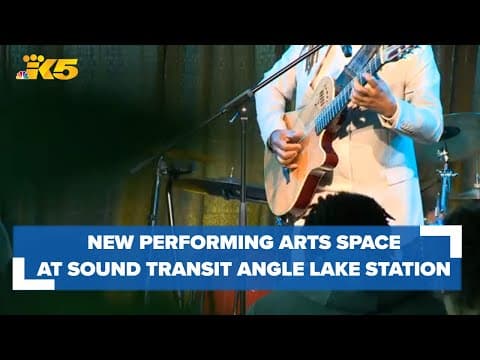 New performing arts space set to open at Sound Transit Angle Lake Station