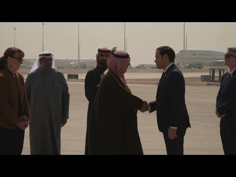 Secretary of State Marco Rubio meets with Saudi, Russian leaders