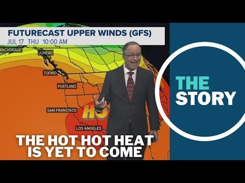 Portland's weather is staying warm and dry, though the real heat is still in our future