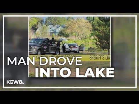 Man dead after car drives into Commonwealth Lake near Beaverton