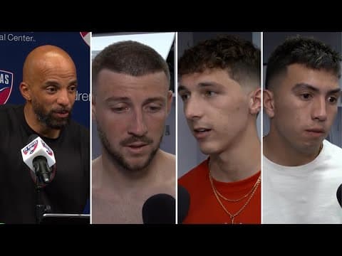 FC Dallas vs. Orlando City SC | Head coach Peter Luccin, players speak after 3-1 loss