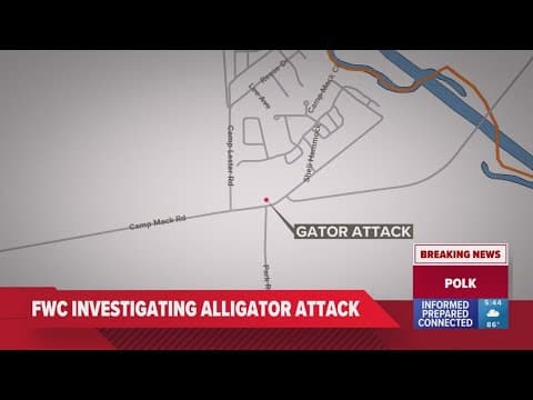 Alligator attacks woman in canoe in Lake Kissimmee