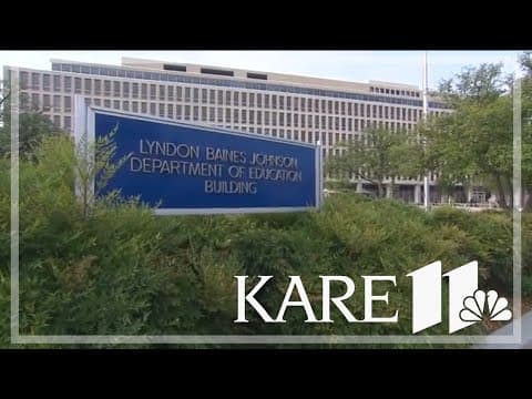 Education Department plans to lay off 1,300 employees as Trump vows to wind the agency down