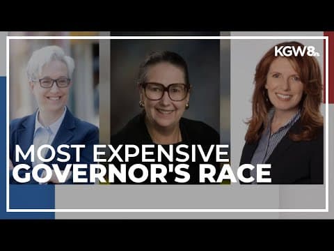 Oregon governor’s race becomes most expensive ever