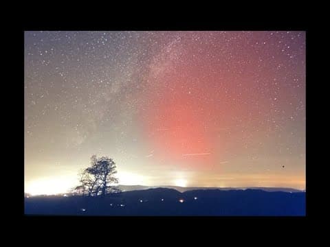 Parts of the DMV saw the Northern Lights Sunday