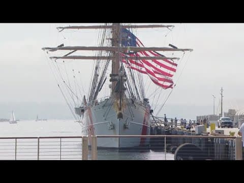 How to visit the U.S. Coast Guard's Eagle during its stop in San Diego