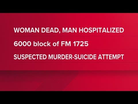 Man shoots, kills woman, turns gun on self in San Jacinto County, sheriff says