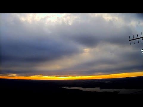 2 hours in 60 seconds | Watch a timelapse of clouds going by in North Texas