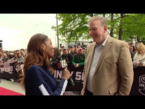 On the Indy 500 red carpet with Jim Cornelison | Track Team 13
