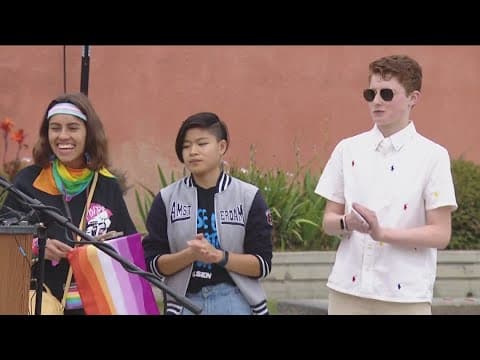 San Diego Unified holds annual ceremony to raise the Pride progress flag