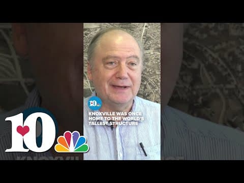 Knoxville was once home to the world's tallest structure