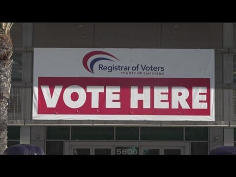 Ballots go out to San Diego County registered voters for the Nov. 8 General Election