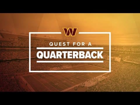 Commanders Quest for a Quarterback | WUSA9 NFL Draft Countdown Special