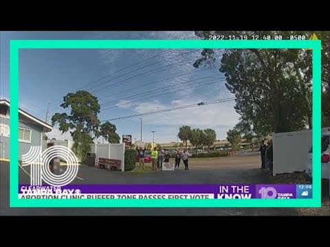 Clearwater abortion clinic buffer zone passes first vote