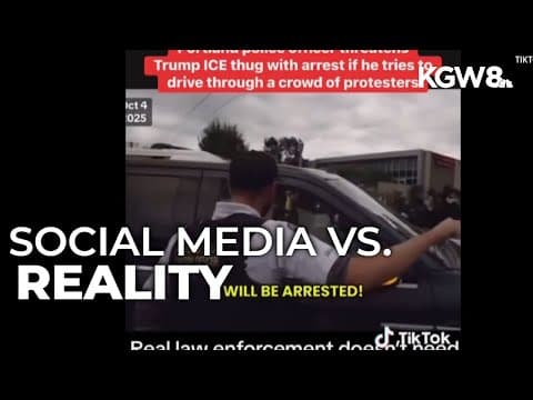 Social media plays central role in political showdown involving Portland ICE building