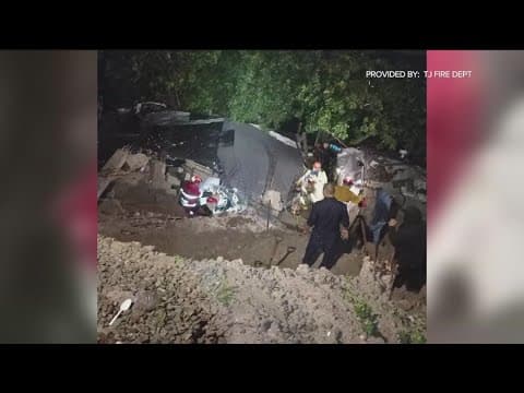 Two children killed in Tijuana after wall collapses on home