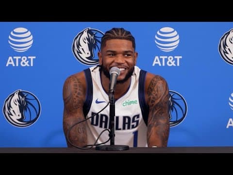Jaden Hardy full press conference | 2024-25 Dallas Mavericks Media Day