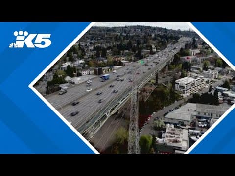 Construction to cause lane closures, reductions along I-5 Ship Canal Bridge