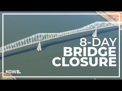 8-day closure of Lewis and Clark Bridge starts Sunday