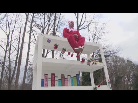 North Carolina town has a real-life Elf on a Shelf