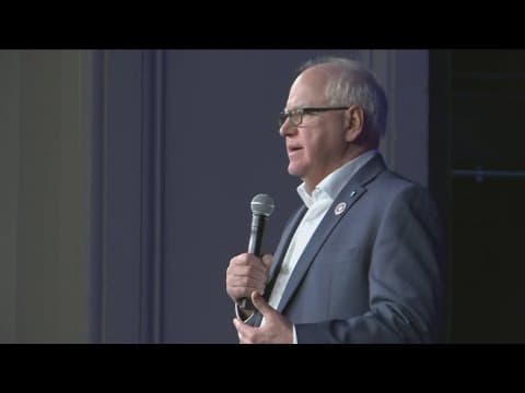 WATCH: Gov. Tim Walz delivers seventh State of the State