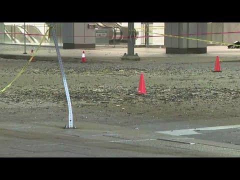 'It sounded like a train horn': Workers in downtown Houston describe scrambling for safety during st