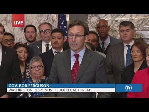Full press conference | Ferguson responds to DOJ legal threats over sanctuary status