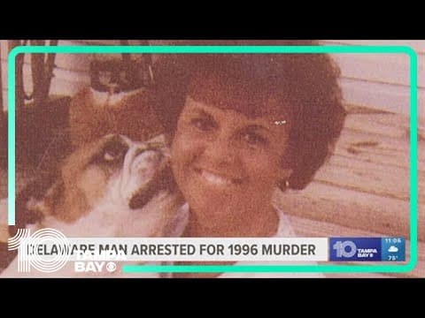 Delaware man arrested for 1996 cold case murder in St. Petersburg