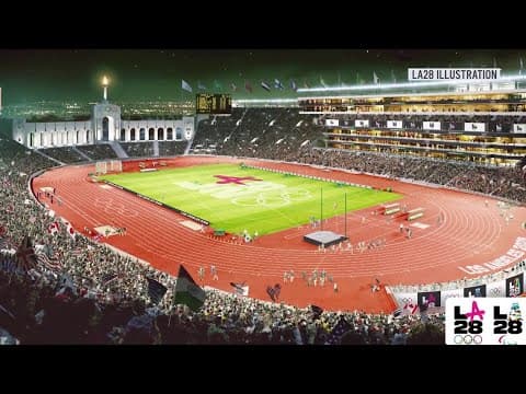 Can Los Angeles host a car-free Olympic games in 2028? I Via: NBC