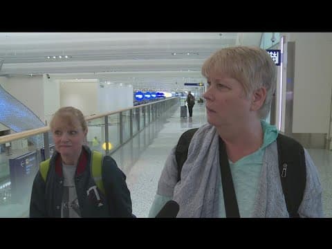 'A little bump at the end': Passengers react to airplane skidding into snow