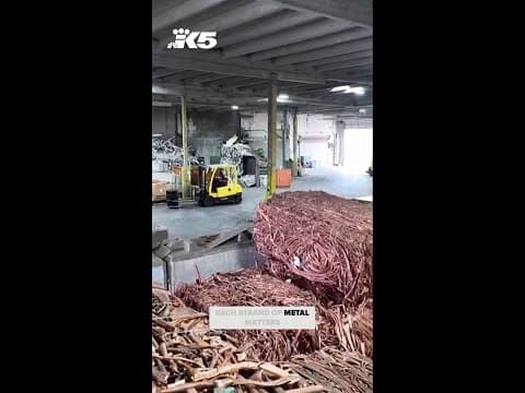 Portland metal theft: Inside a recycling plant's battle