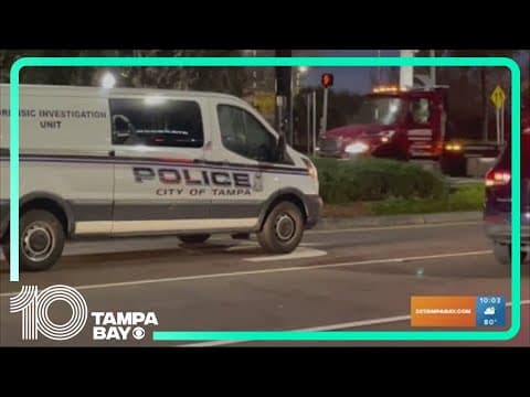 Man seriously hurt after crash in Tampa