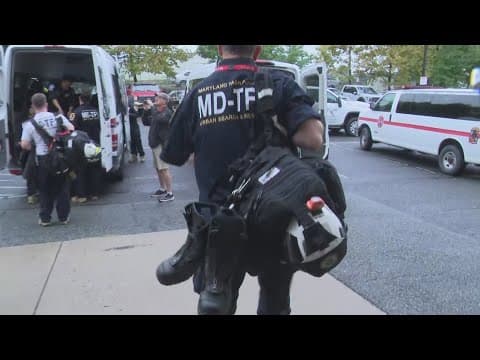 Maryland Task force 1 heads south to help with Hurricane Helene response