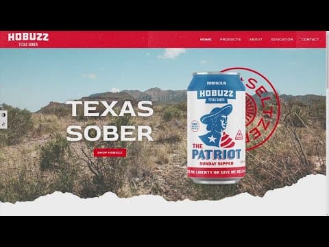 New seltzer infused with Delta 8 THC created by Tony Buzbee and Washington Ho