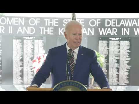 Former President Joe Biden honors his late son in first speech since his cancer diagnosis