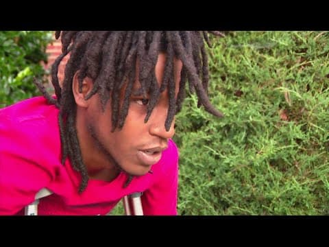 Teen hit by moving truck on the sidewalk, police search for driver