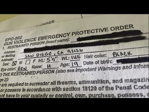 February gun violence restraining orders: 3 threats against local schools