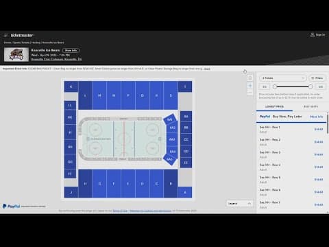 Ice Bears playing at home this weekend