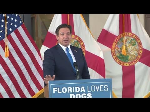 Gov. Ron DeSantis holds news conference