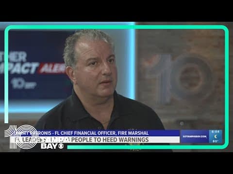 Florida leaders urging people to heed warnings ahead of Helene