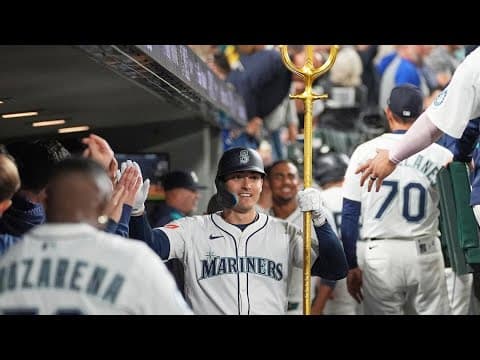 LIVE: Fans celebrate after M’s clinch playoff berth