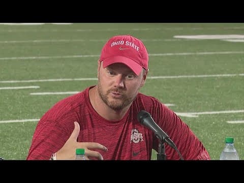 New offensive line coach Justin Frye discusses team's depth, growth