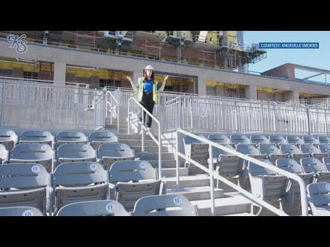 Knoxville Smokies share new stadium progress video 64 days ahead of season opener