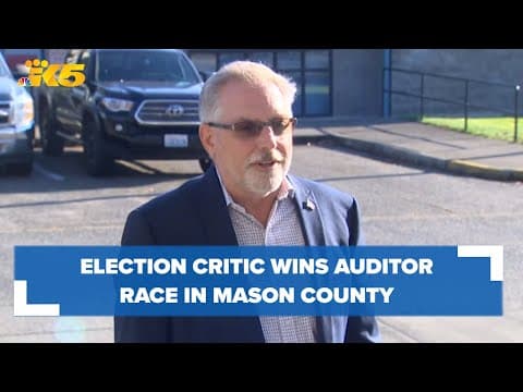 Election critic wins Mason County auditor's race