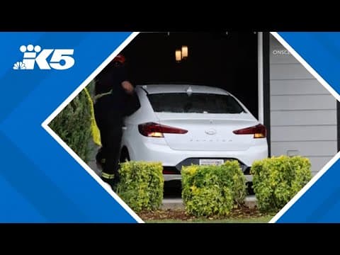 Washington man hit by car while asleep in his living room