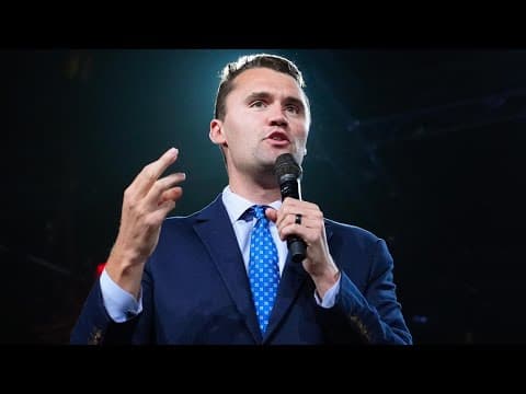 Charlie Kirk has died after being shot at an event in Utah, President Trump says